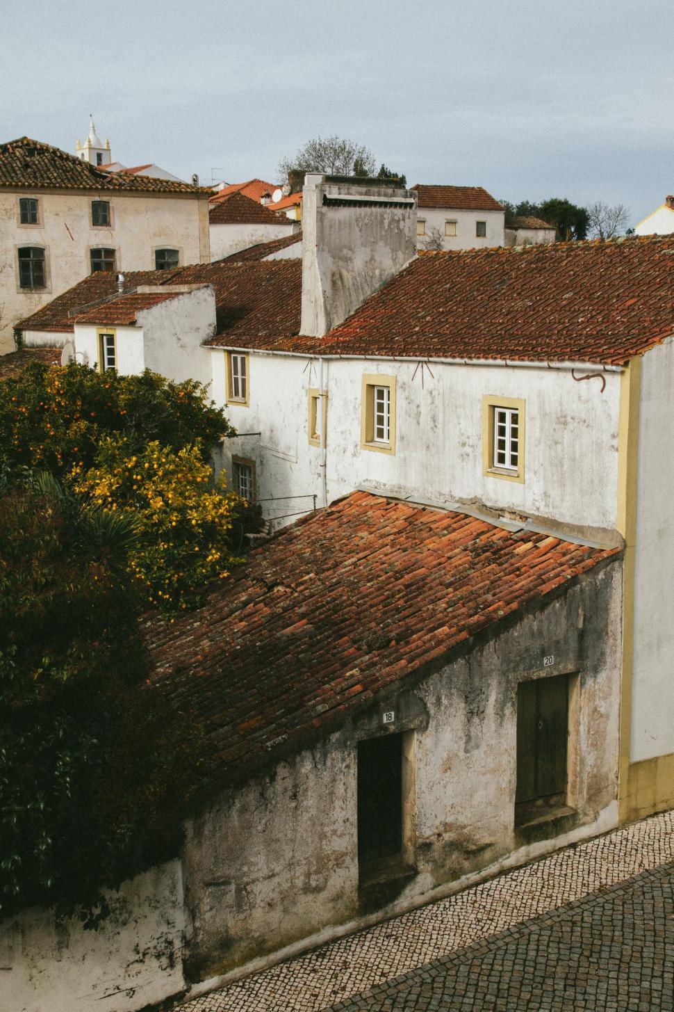 Free Image of Old Building With Red Tiled Roof 