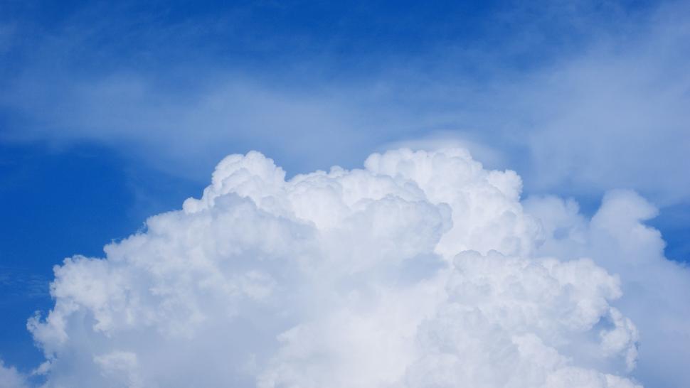 Free Image of meteorology sky clouds weather atmosphere cloudscape cloud air sun heaven cloudy day environment clear light summer high climate outdoors space sunlight fluffy cloudiness wind sunny landscape overcast bright color azure spring scene 