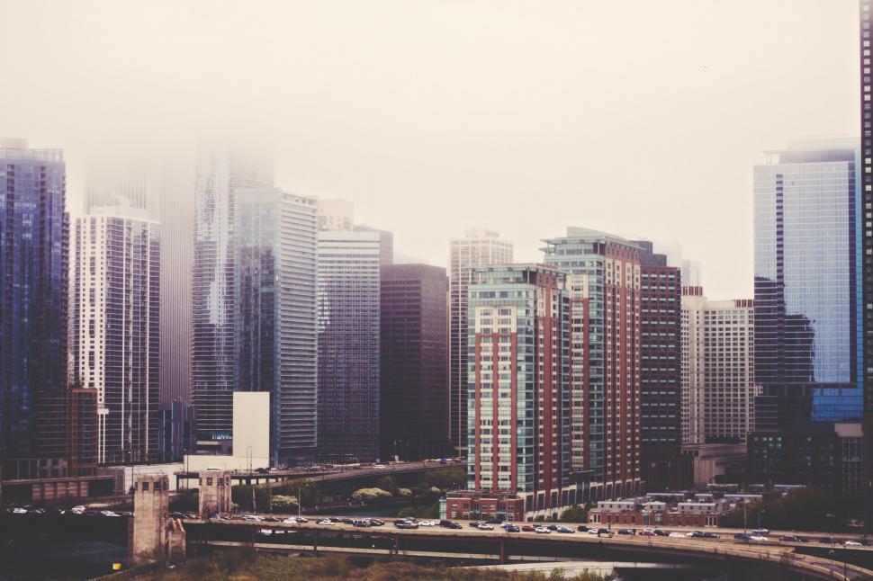 Free Image of Impressive Skyline of a Modern Metropolis 