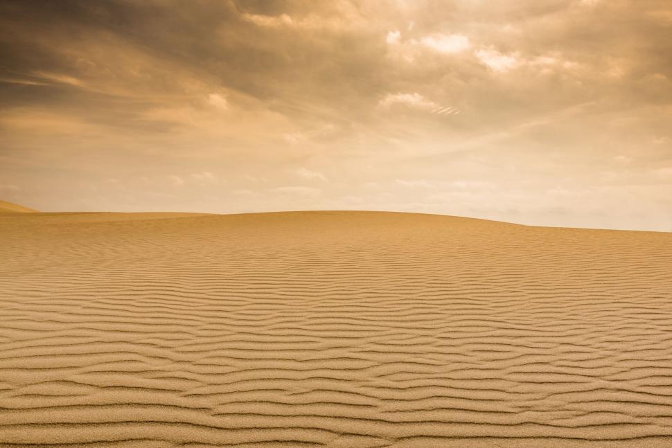 Free Image of dune sand desert landscape africa dry hill travel sky soil outdoor dunes arid sahara tourism 