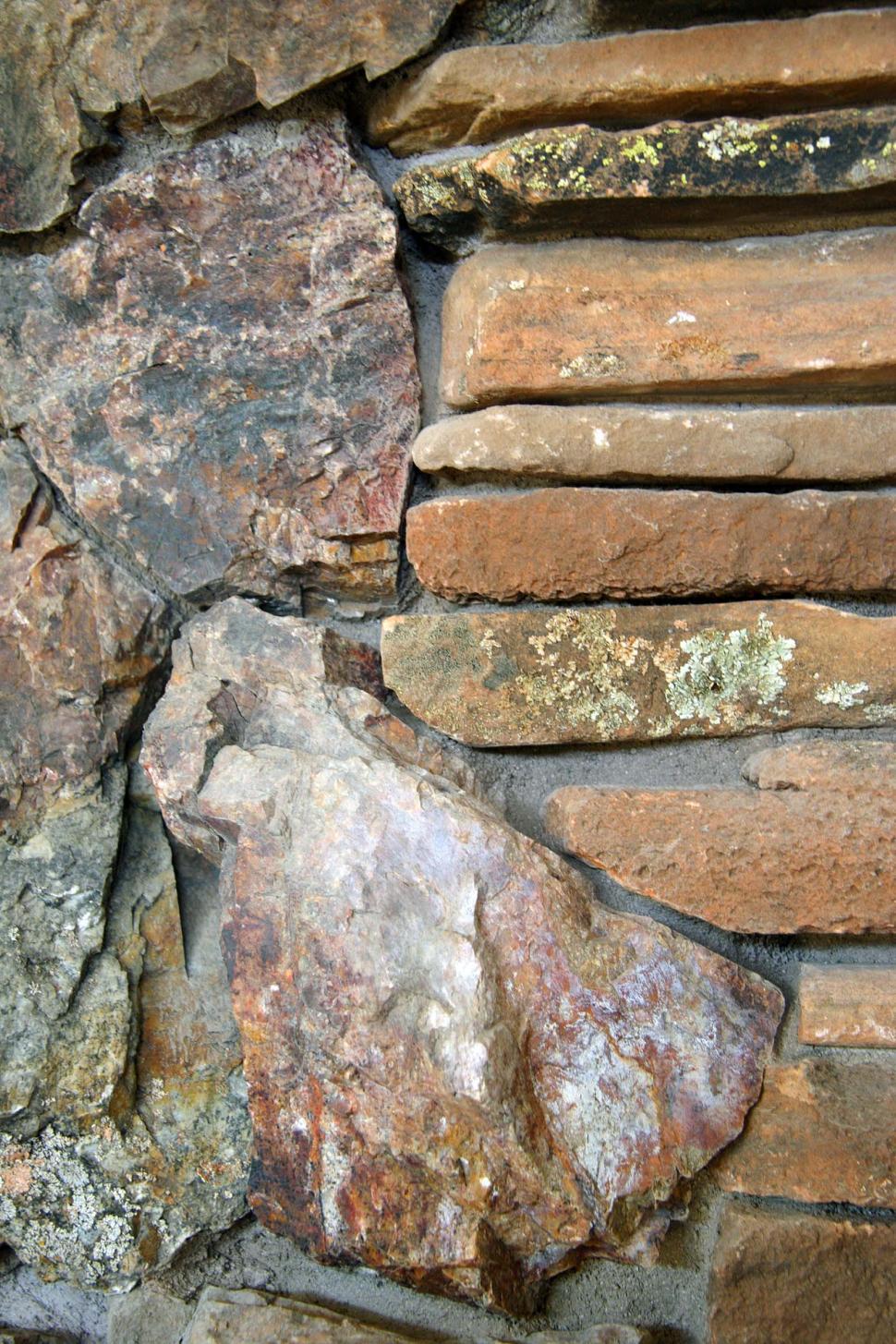 Free Image of Stones Set in Concrete 