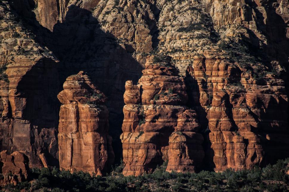 Free Image of Group of Large Rocks Forming A Formation 