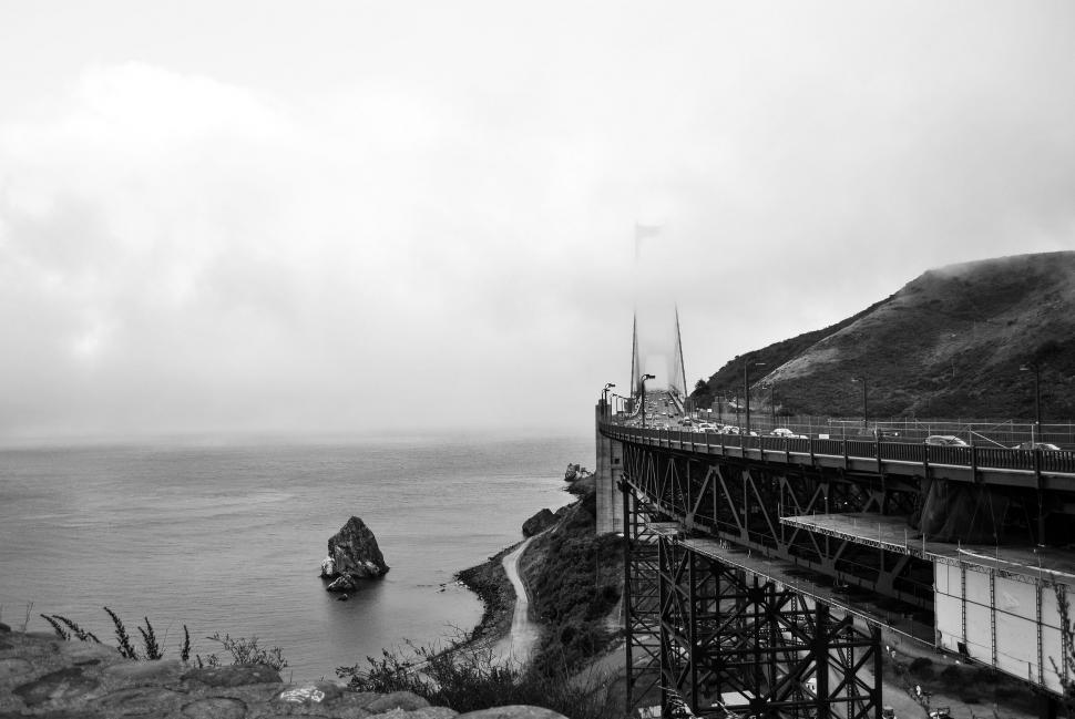 Free Image of Bridge Over a Body of Water 