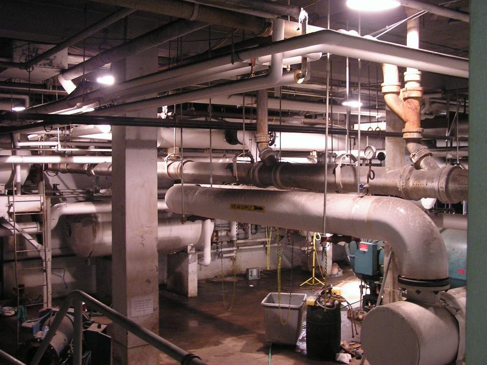 Free Image of Basement Pipes 