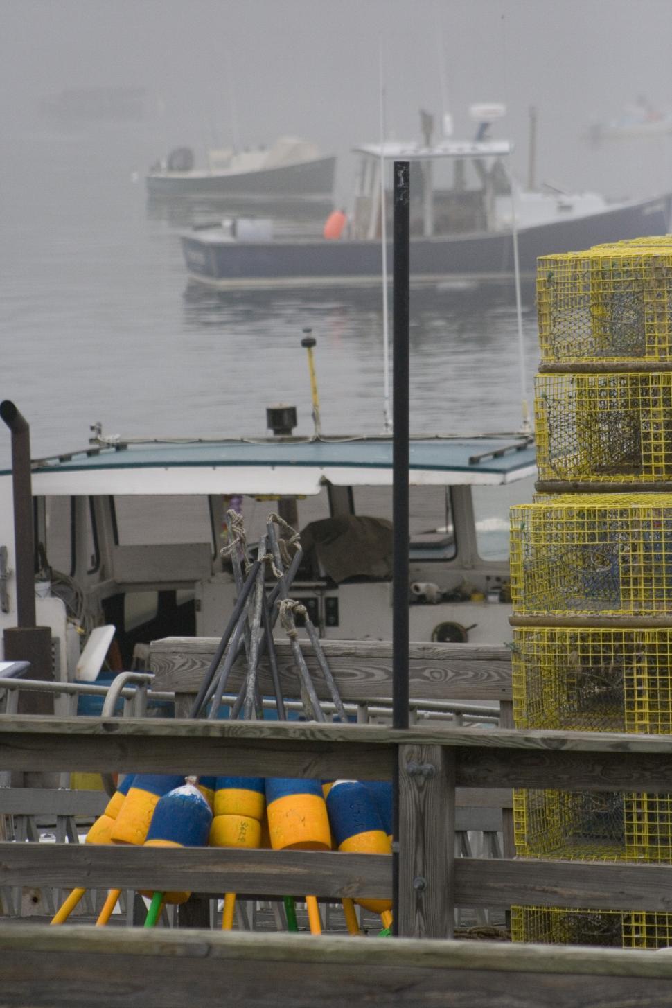 Free Image of Lobster Traps 