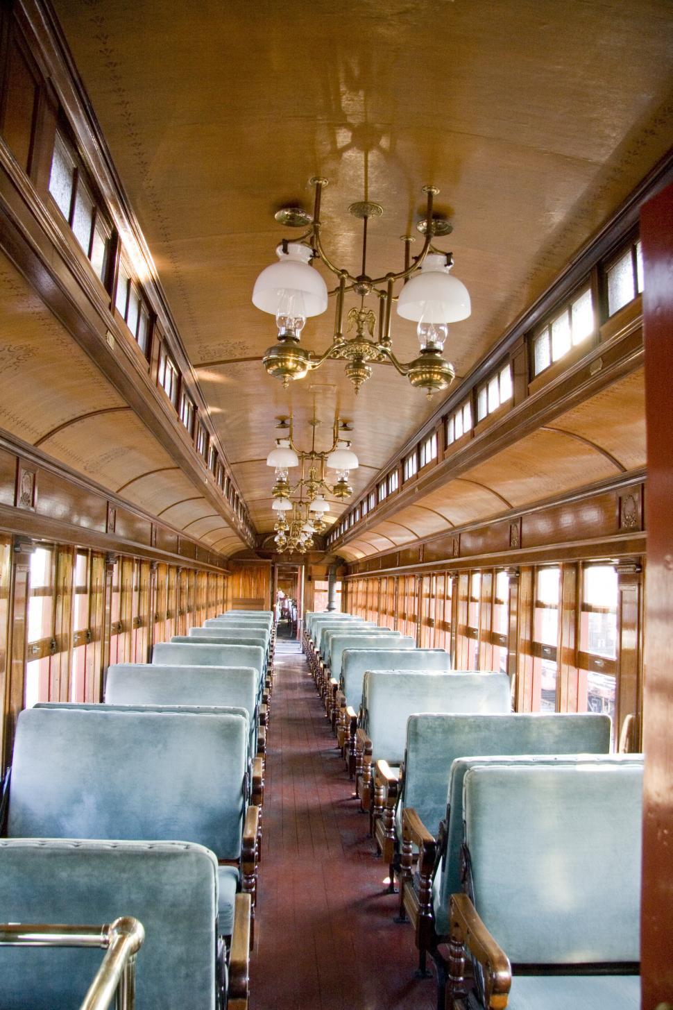 Free Image of Boston and Maine Railroad Coach 