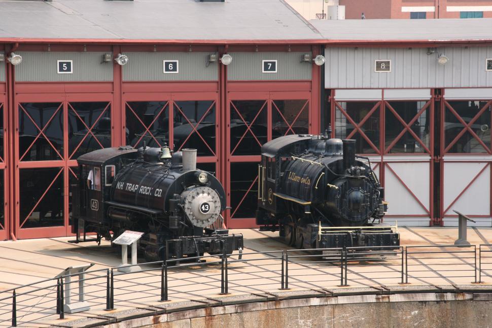 Free Image of Tank Locos as Steamtown 