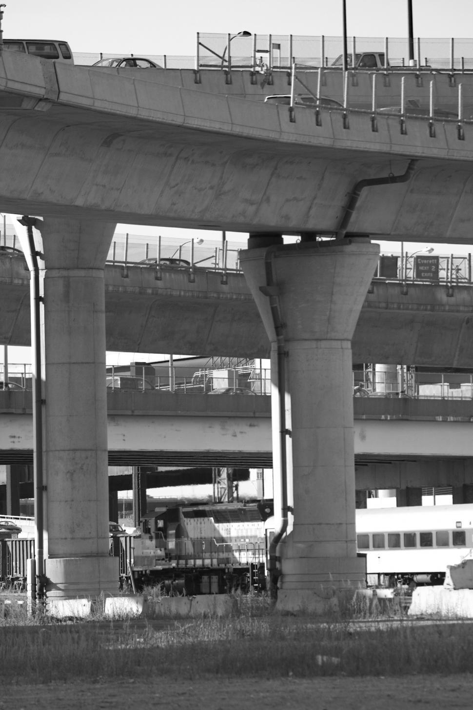Free Image of Over under Overpass 