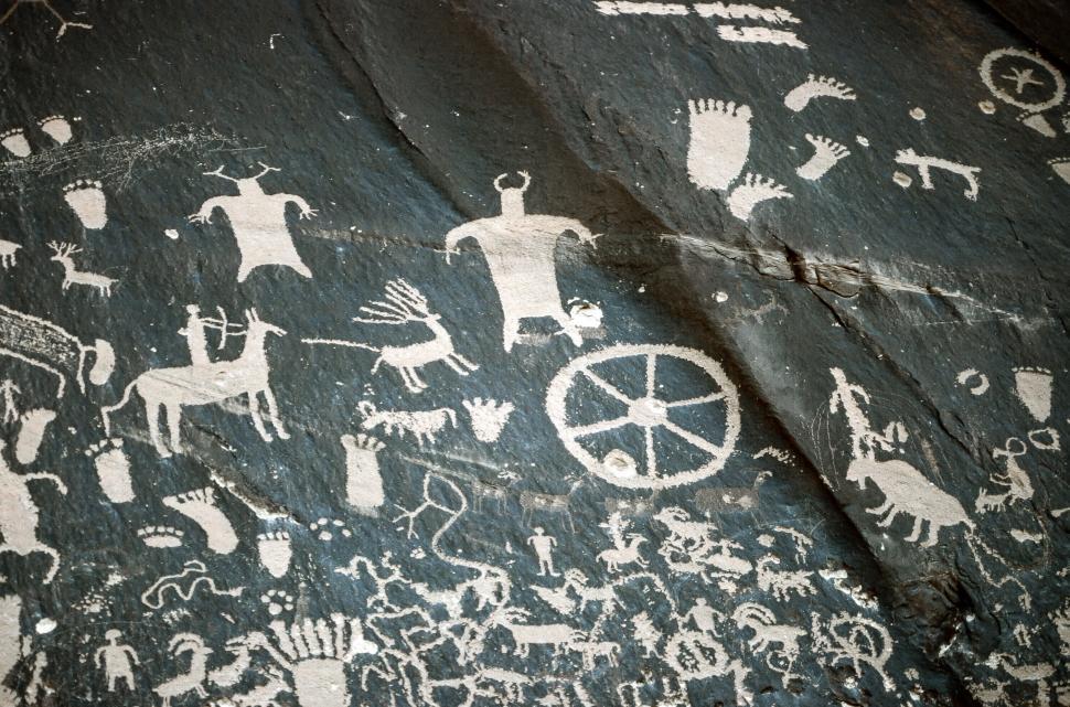 Free Image of Newspaper Rock State Historic Monument 