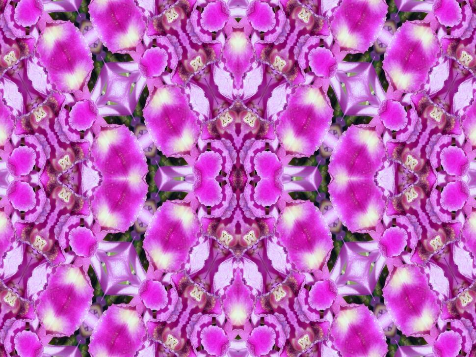Free Image of Diamond Flower Background  