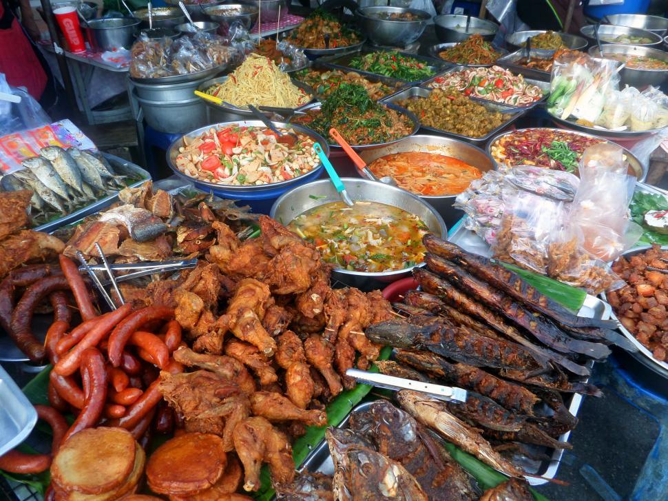 Free Image of Thai Market Food  