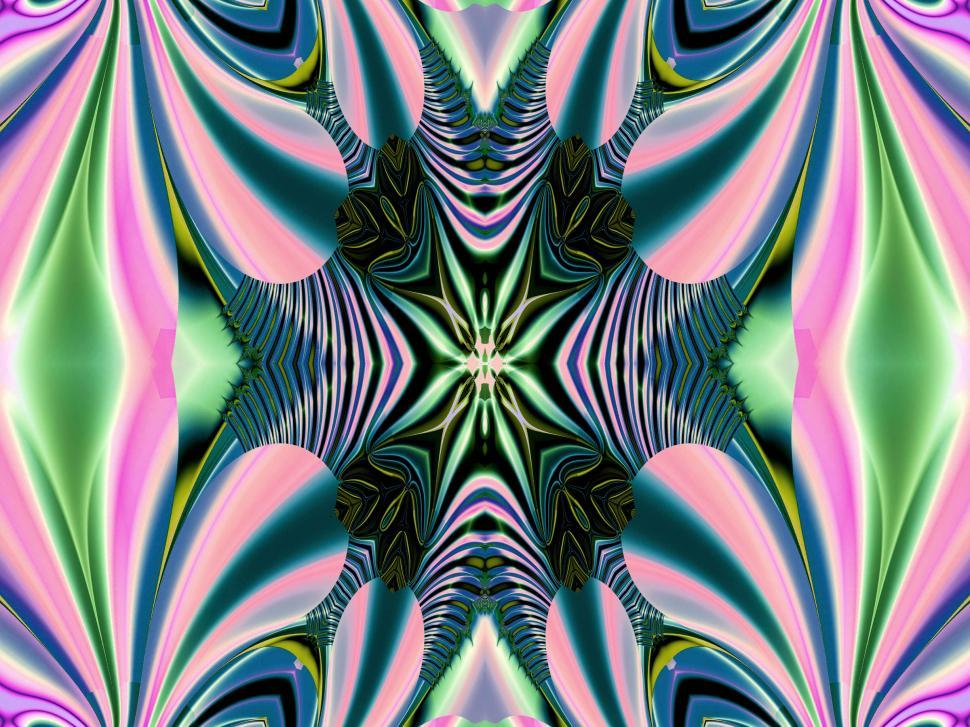 Free Image of Bat fractal  