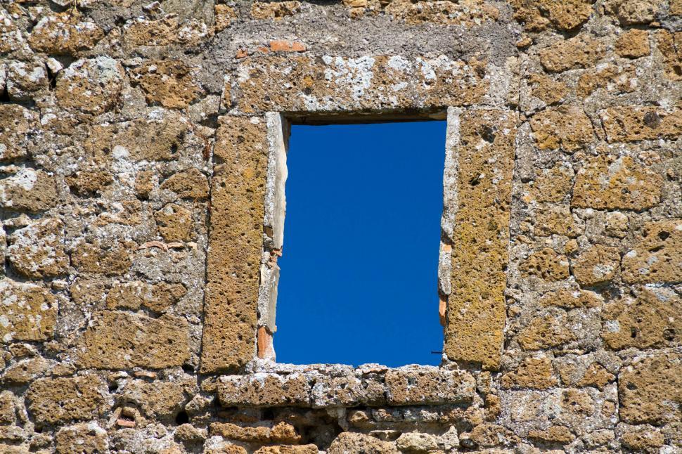 Free Image of Window in Brick Wall 