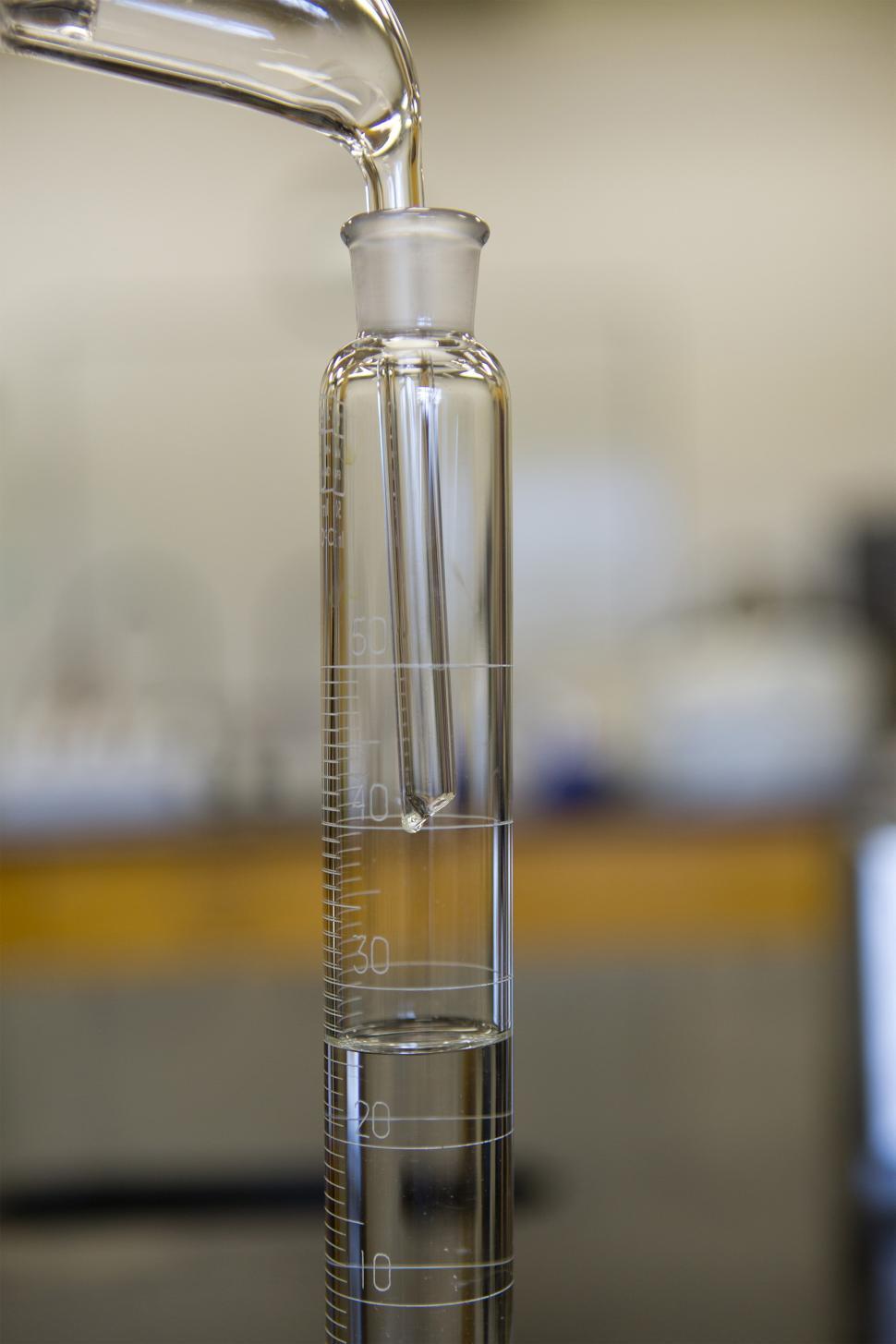 Free Image of Distillate in lab 