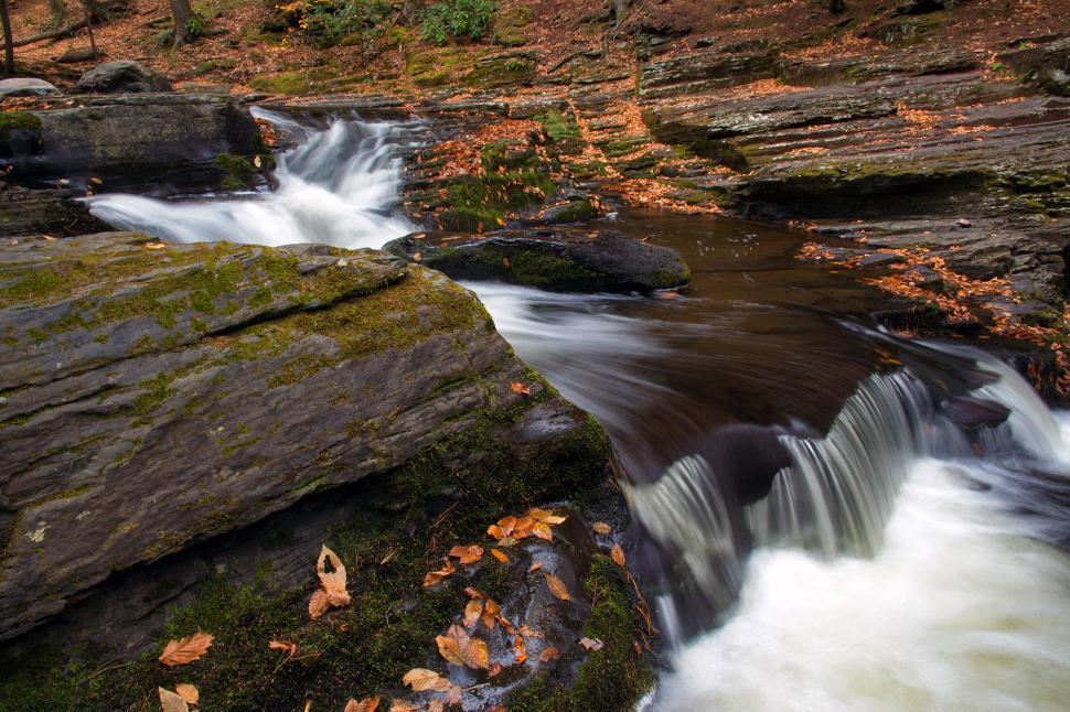 Free Image of Dingmans Creek Up Stream of Dingmans Falls 