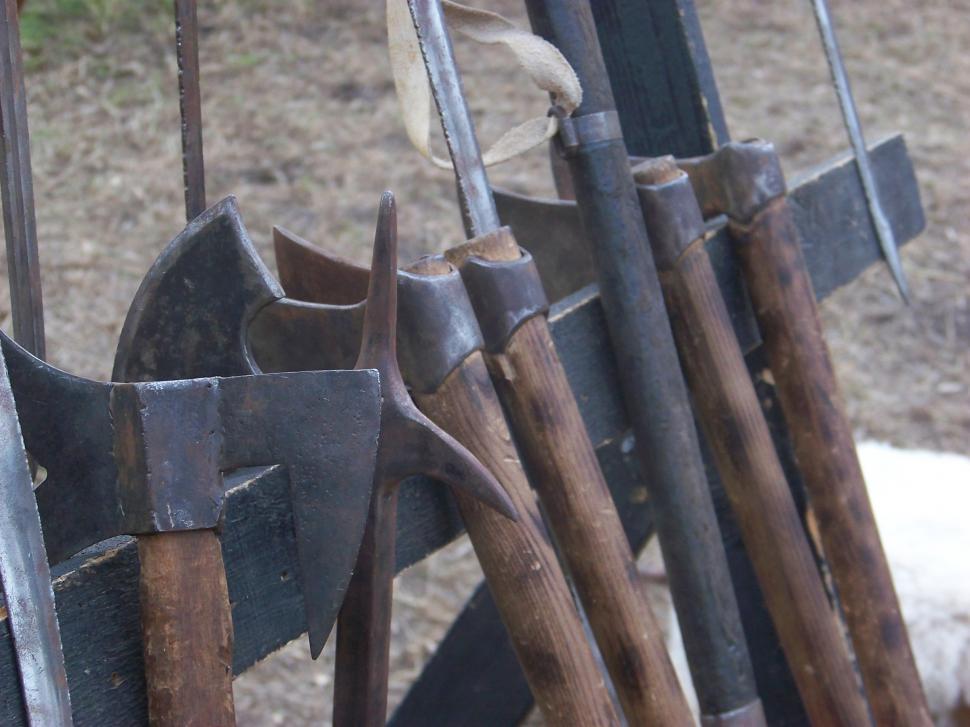 Free Image of Medieval weapons  