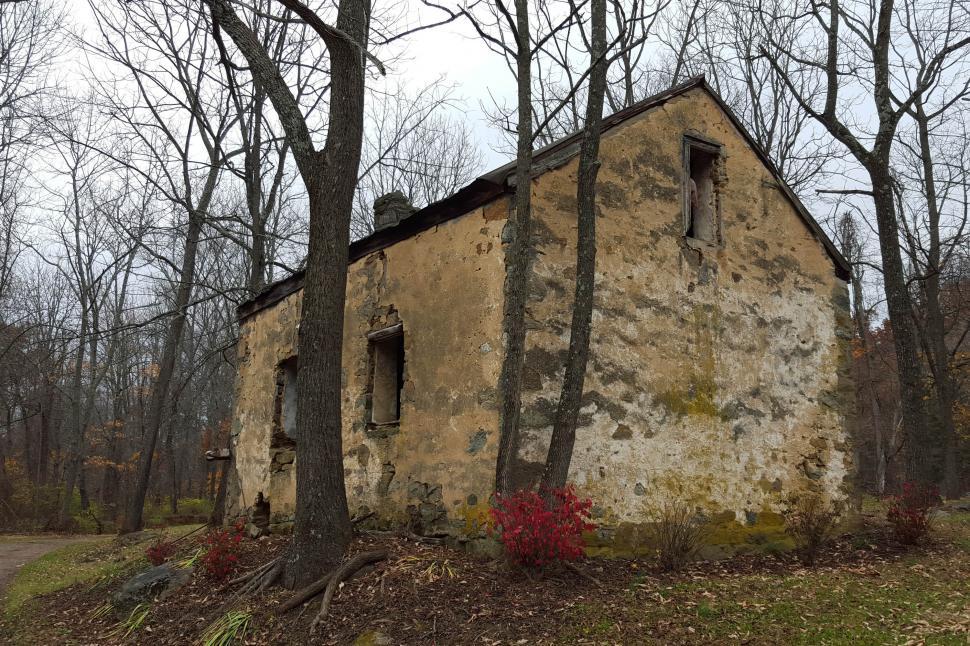 Free Image of Abandoned Old Stone House 