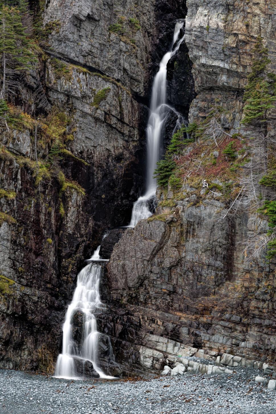 Free Image of Stiles Cove Waterfall 