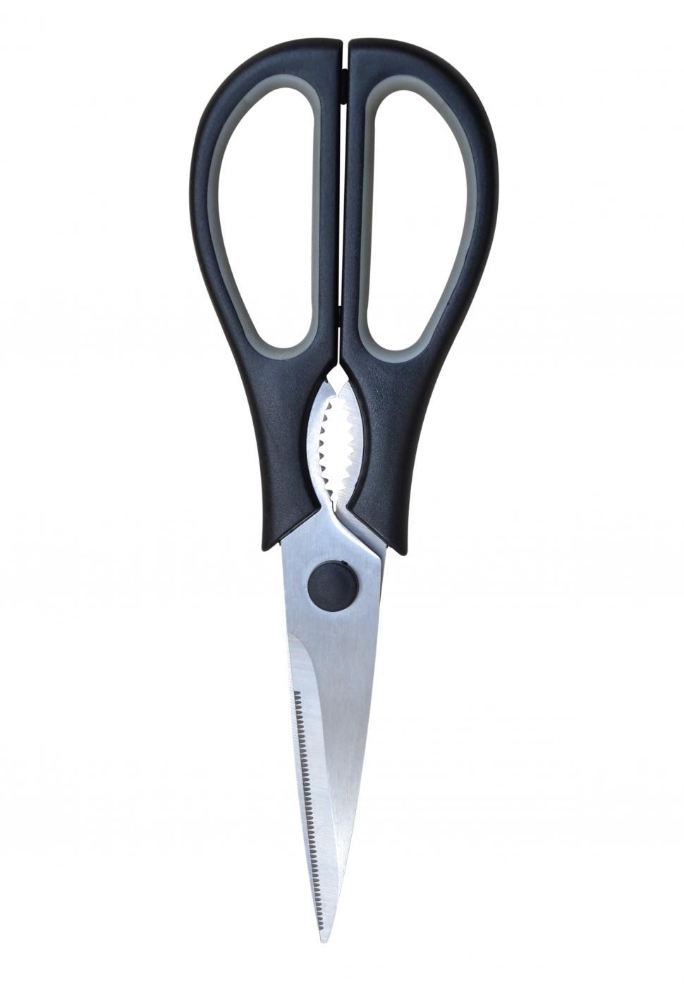 Free Image of Black kitchen scissors  