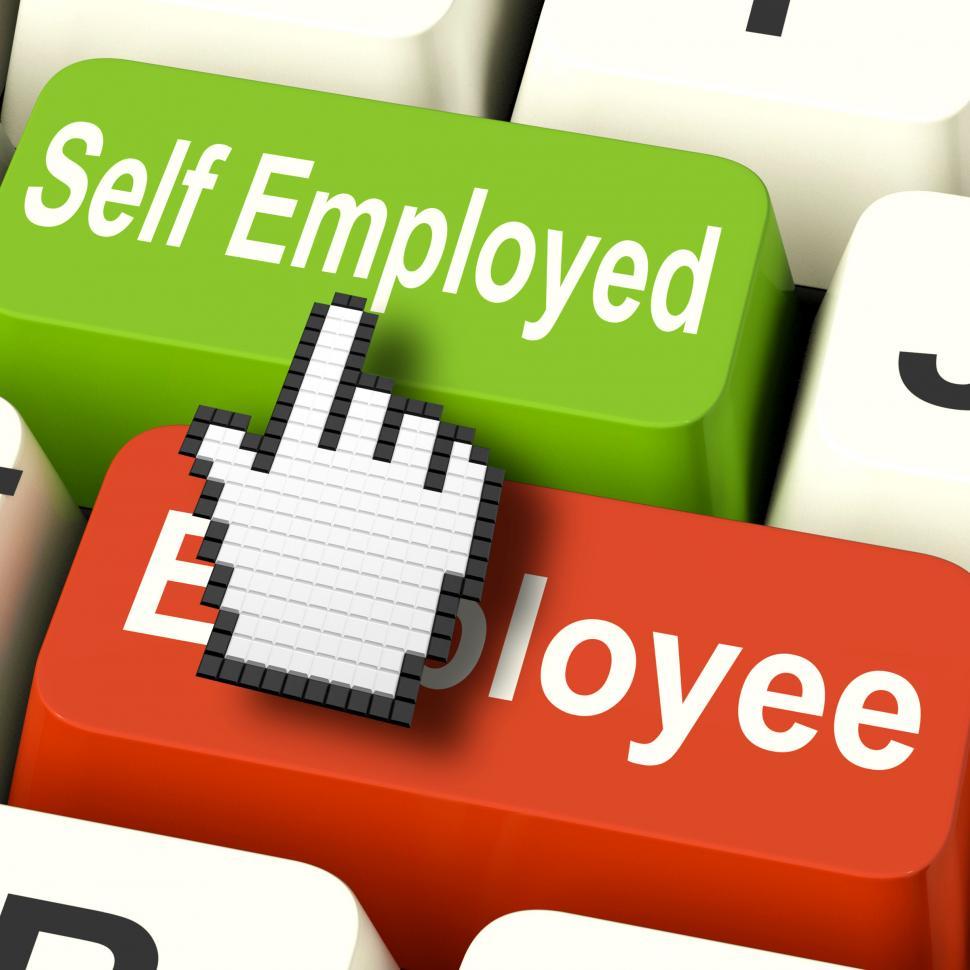 Free Image of Self Employed Computer Means Choose Career Job Choice 