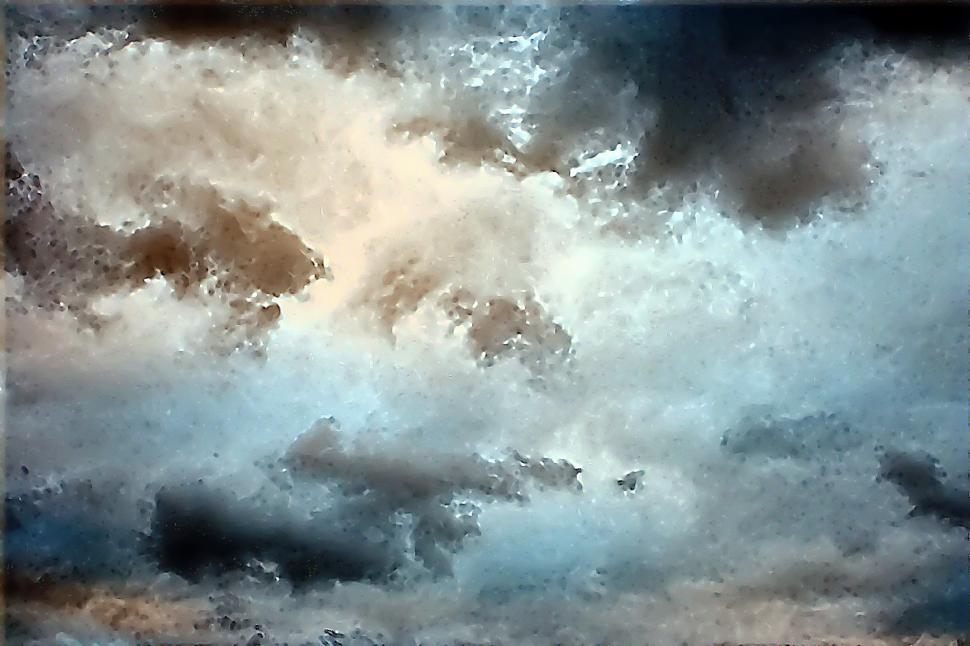 Free Image of Dark clouds - Processed 