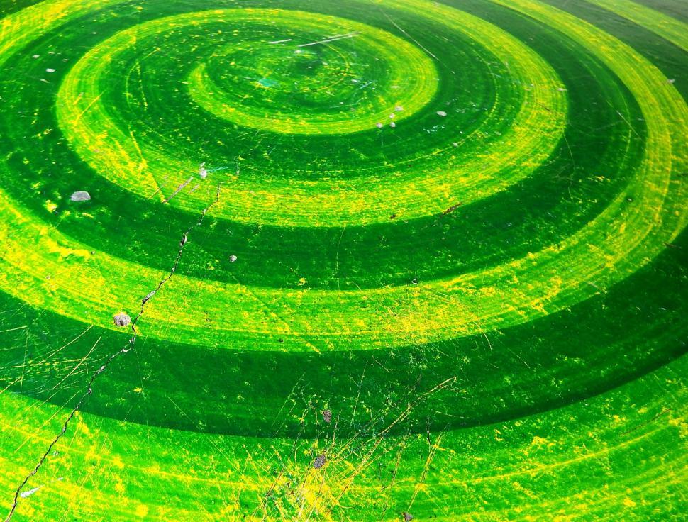 Free Image of Green Spiral Background  