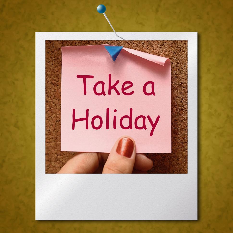 Free Image of Take A Holiday Photo Means Time For Vacation 