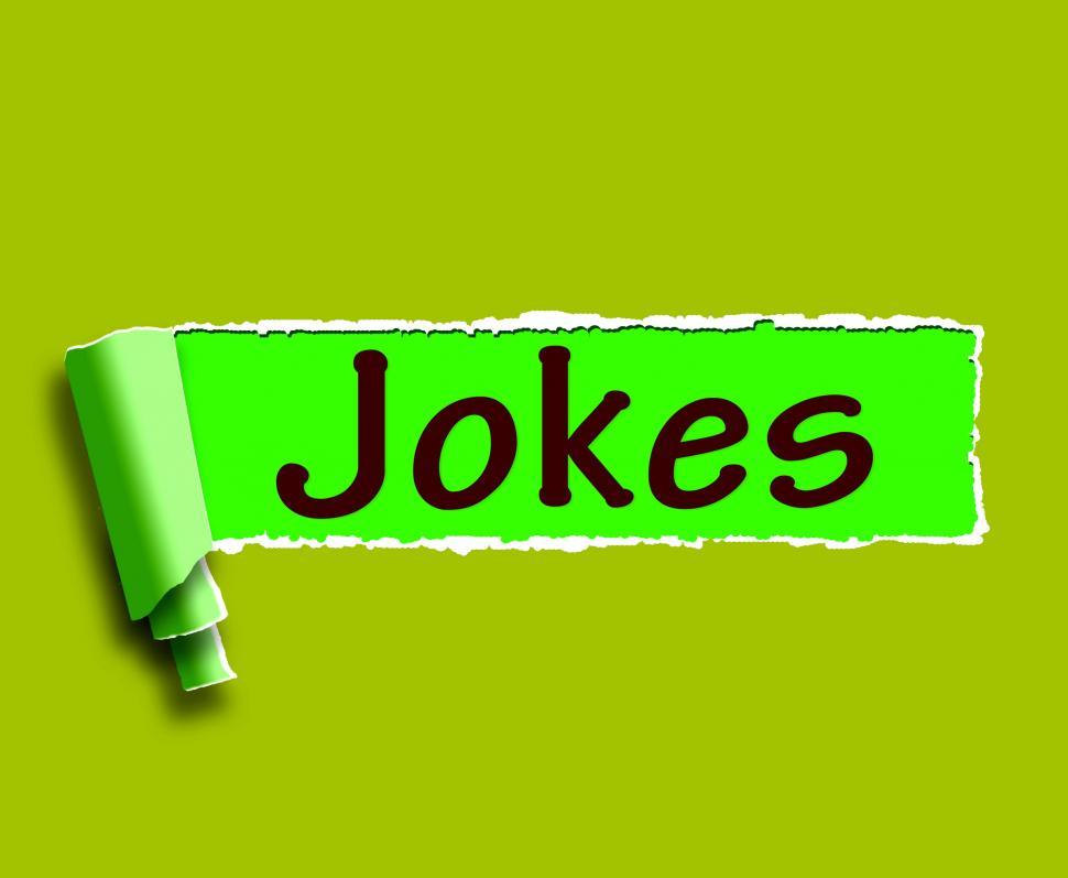 Free Image of Jokes Word Means Humour And Laughs On Web 