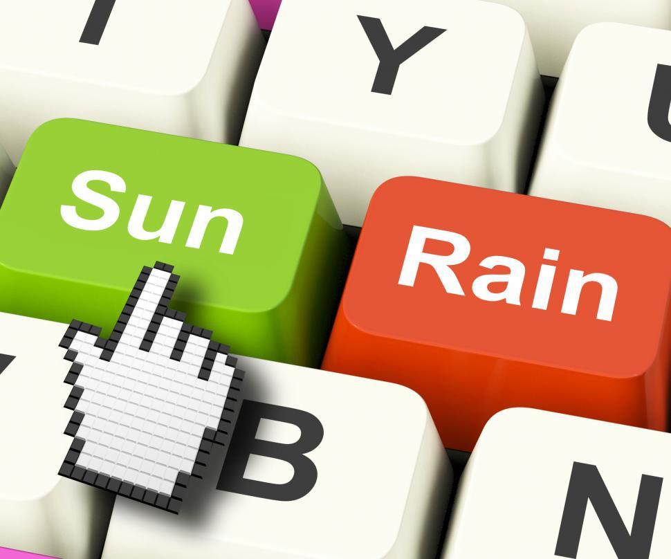 Free Image of Sun Rain Computer Mean Weather And Seasons 