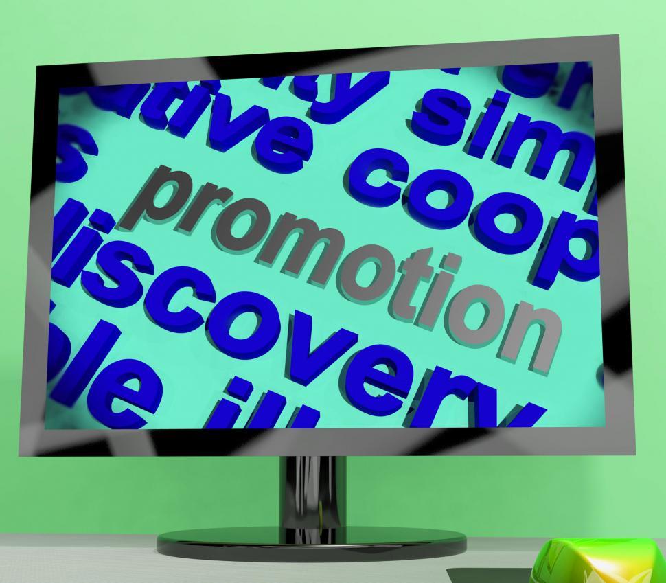 Free Image of Promotion Word Means Advertising Campaign Or Special Deal 