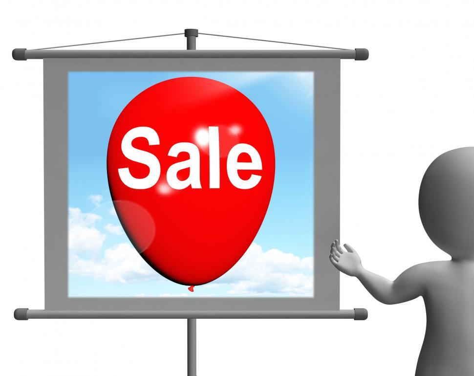 Free Image of Sale Sign Shows Discount and Offers in Selling 