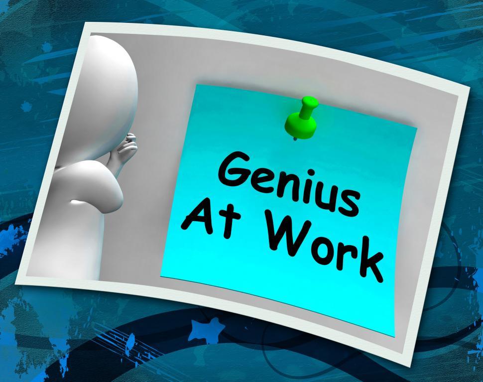 Free Image of Genius At Work Means Do Not Disturb Me 