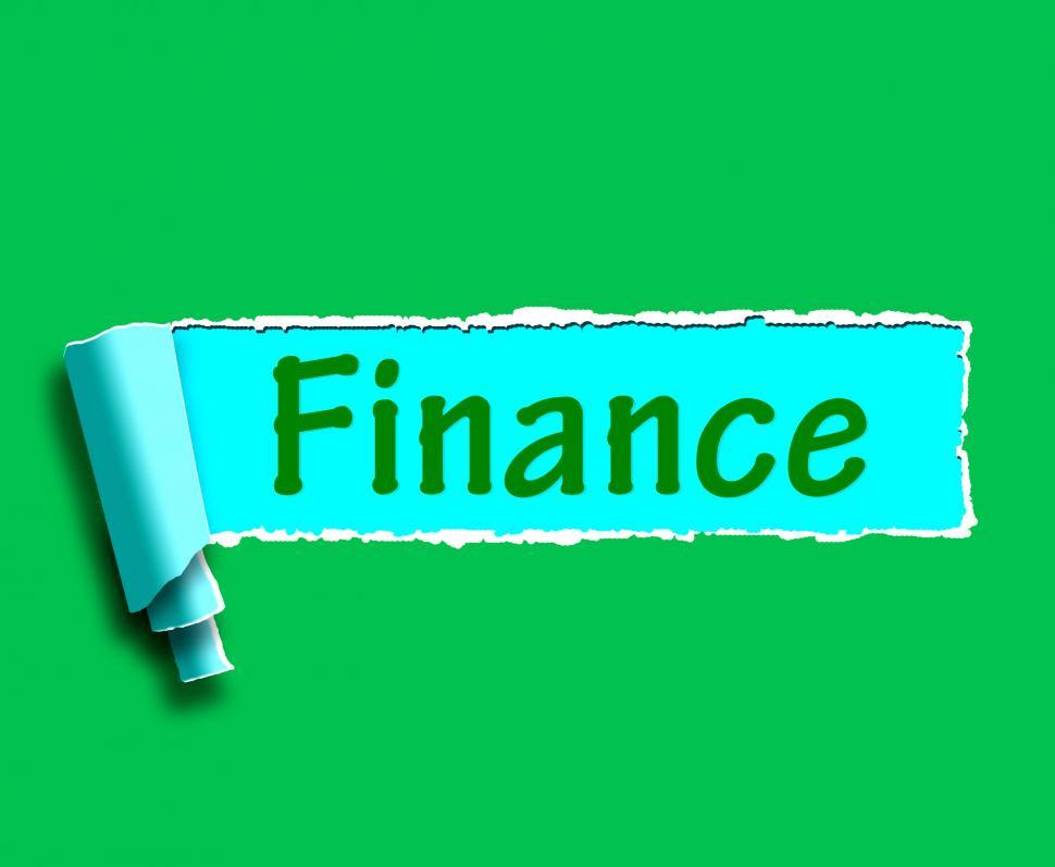 Free Image of Finance Word Shows Online Lending And Financing 