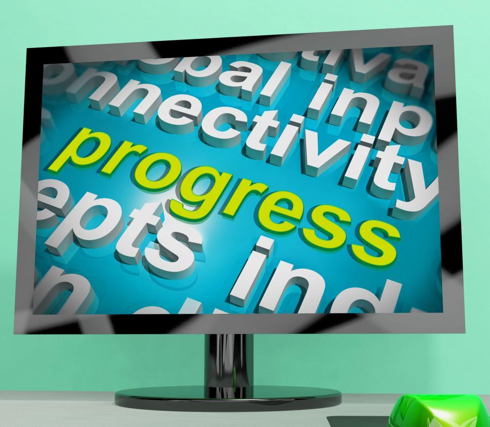 Free Image of Progress Word Cloud Means Maturity Growth  And Improvement 