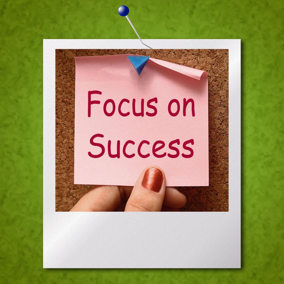 Free Image of Focus On Success Photo Shows Achieving Goals 