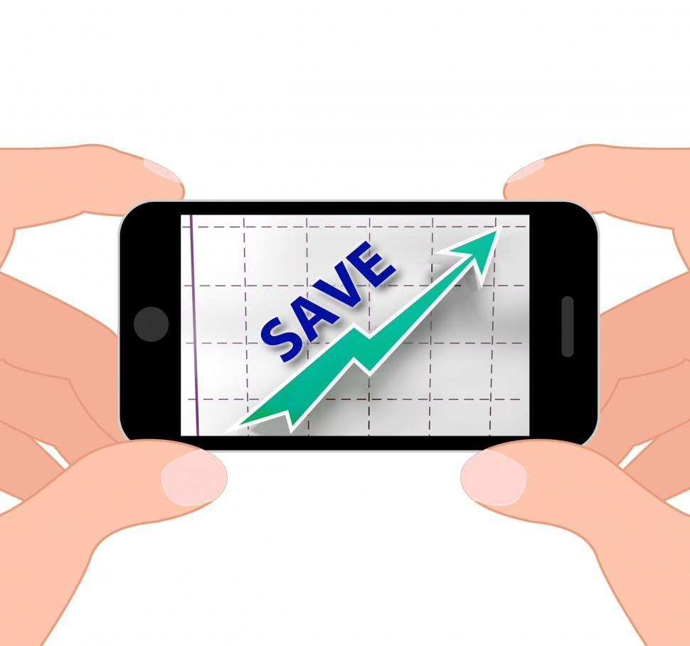 Free Image of Save Graph Displays More Discounts Specials And Bargains 