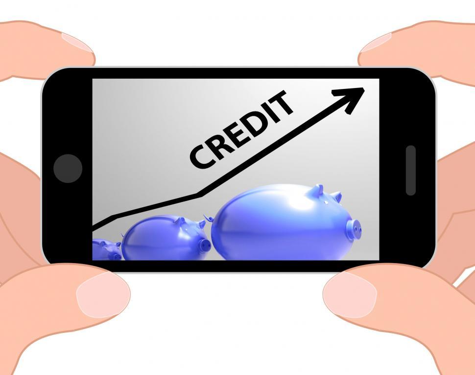 Free Image of Credit Arrow Displays Lending Debt And Repayments 