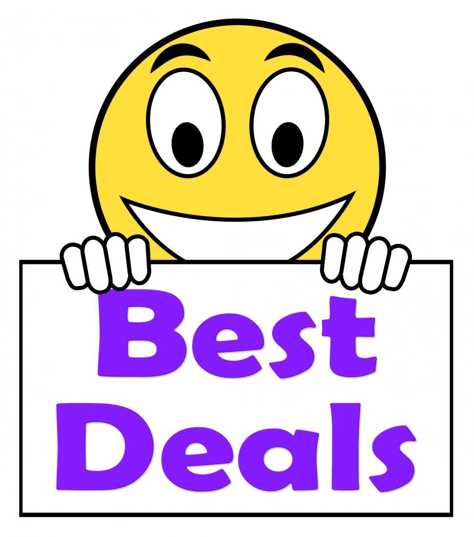Free Image of Best Deals On Sign Shows Promotion Offer Or Discount 