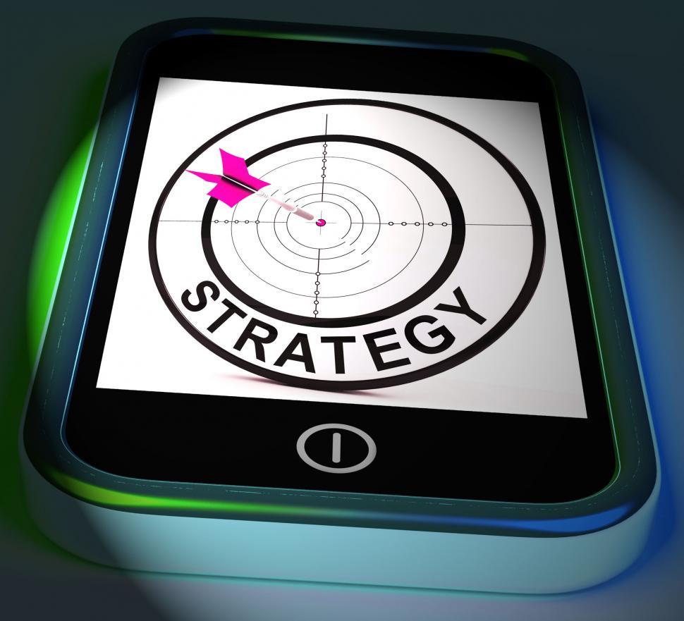 Free Image of Strategy Smartphone Displays Methods Tactics And Game Plan 