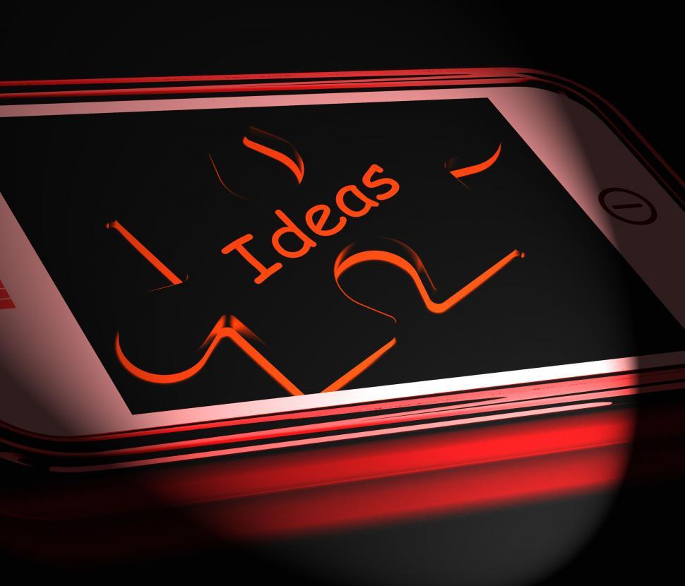 Free Image of Ideas Smartphone Displays Inspiration Thoughts And Concepts 