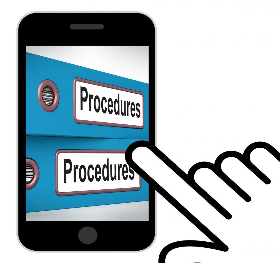 Free Image of Procedures Folders Displays Correct Process And Best Practice 