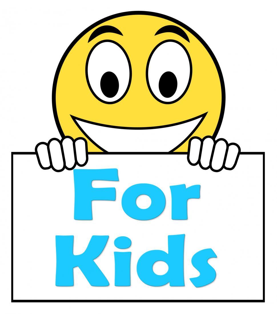 Free Image of For Kids On Sign Means Children s Activities 