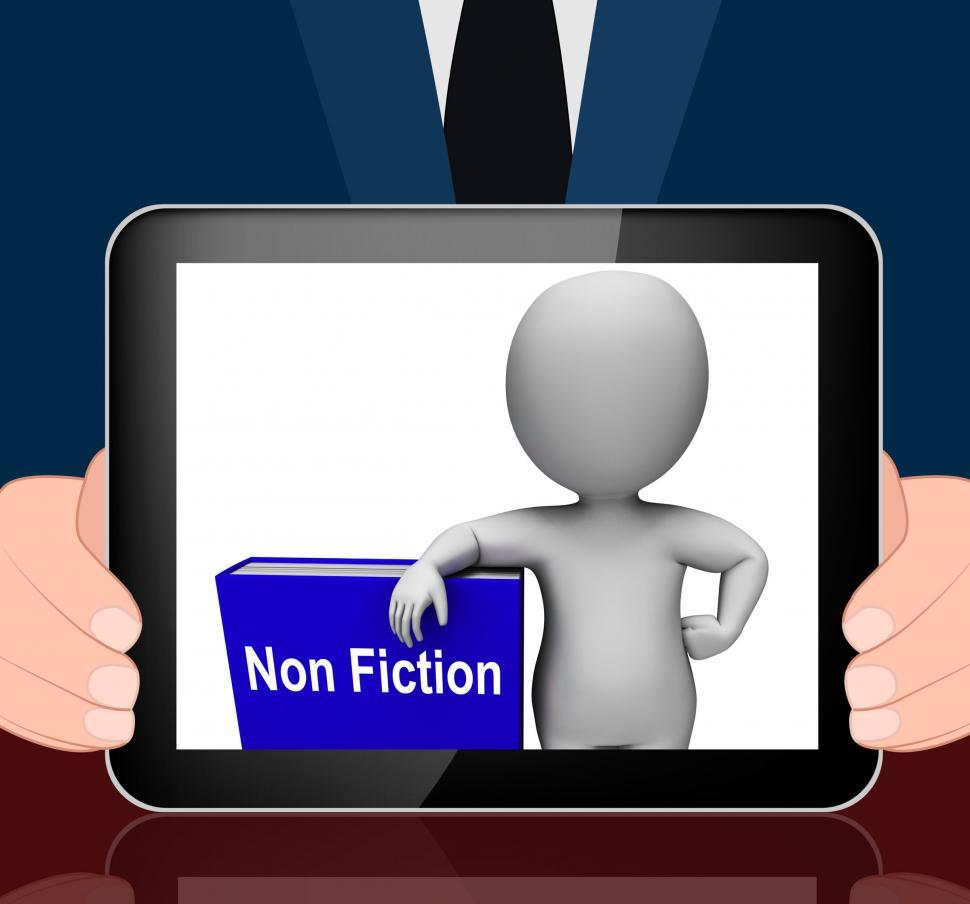Free Image of Non Fiction Book And Character Displays Educational Text Or Fact 