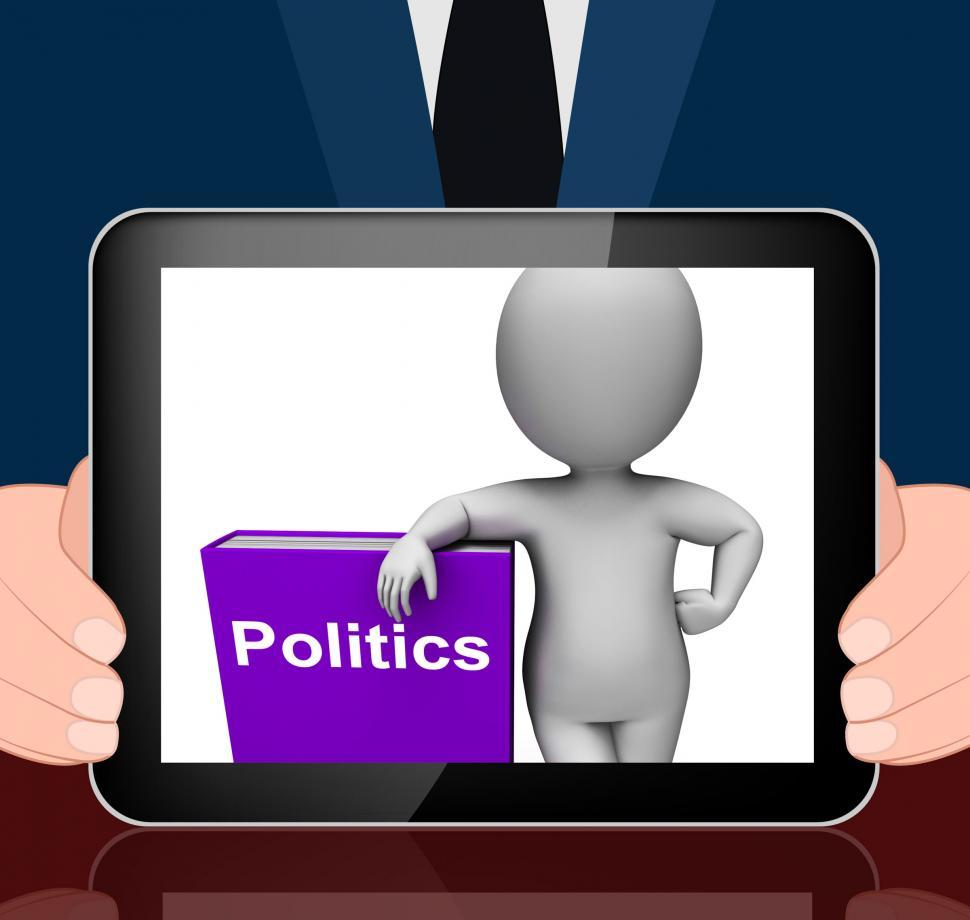Free Image of Politics Book And Character Displays Books About Government Demo 