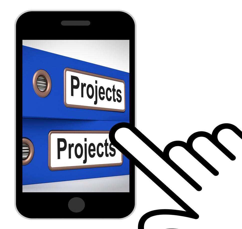 Free Image of Projects Folders Displays Tasks Planning And Ventures 