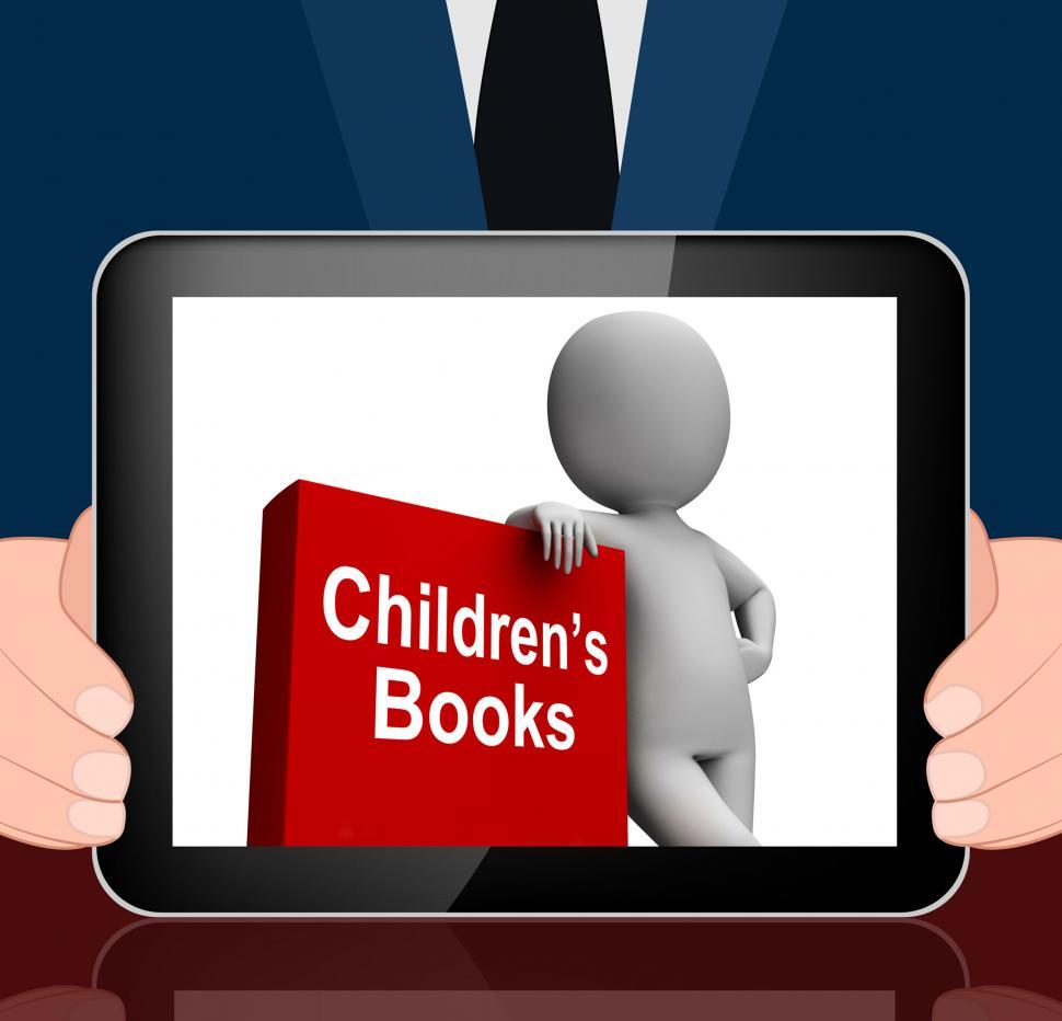 Free Image of Children s Book And Character  Displays Reading For Kids 