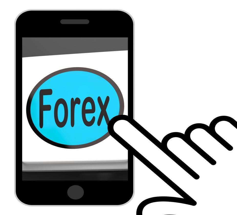 Free Image of Forex Button Displays Foreign Exchange Or Currency 