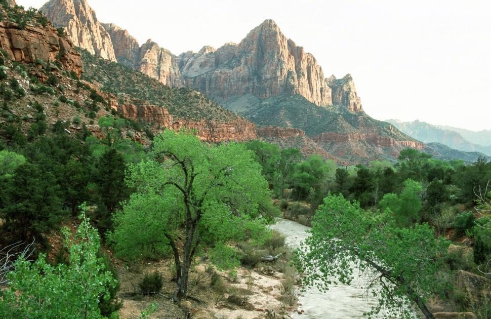 Free Image of Dramatic Zion View 