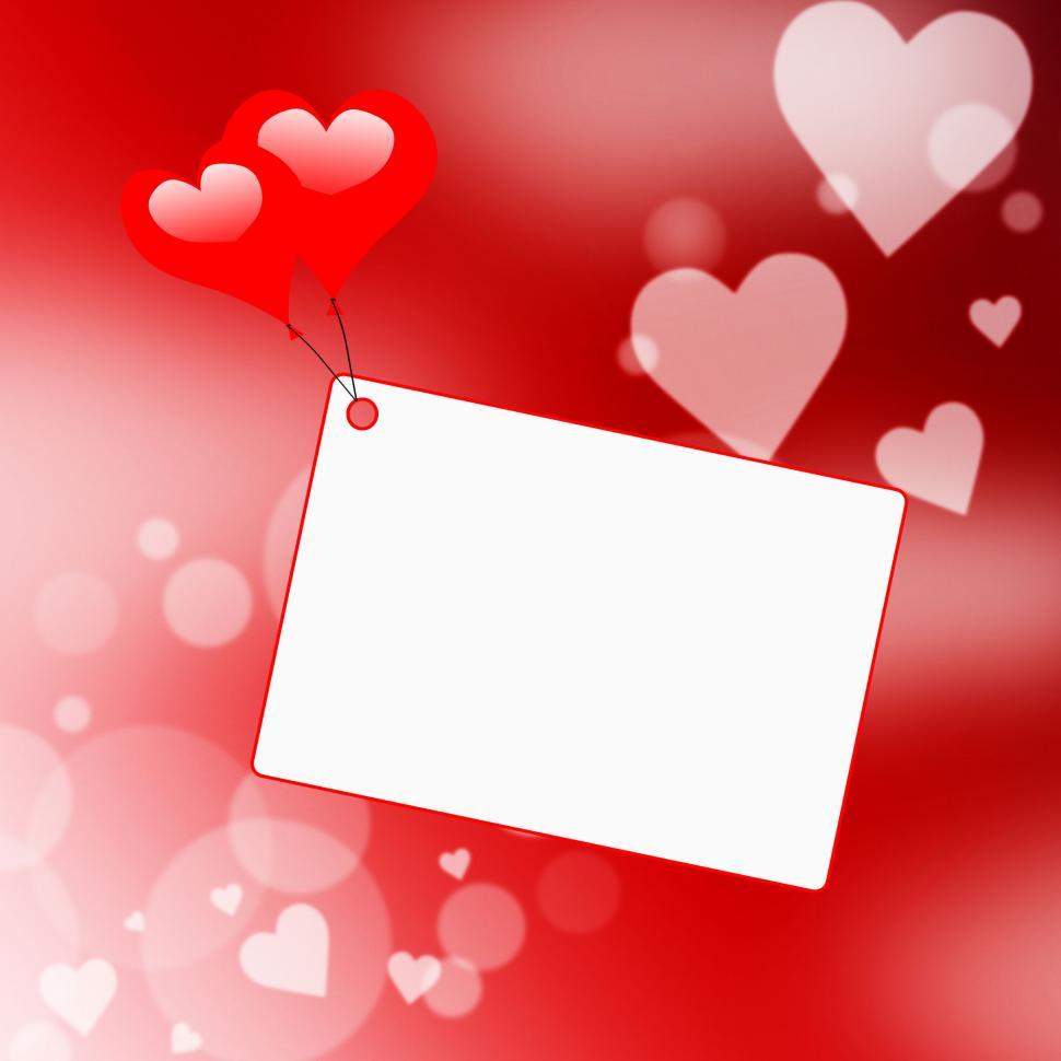 Free Image of Tag Heart Represents Valentine s Day And Affection 