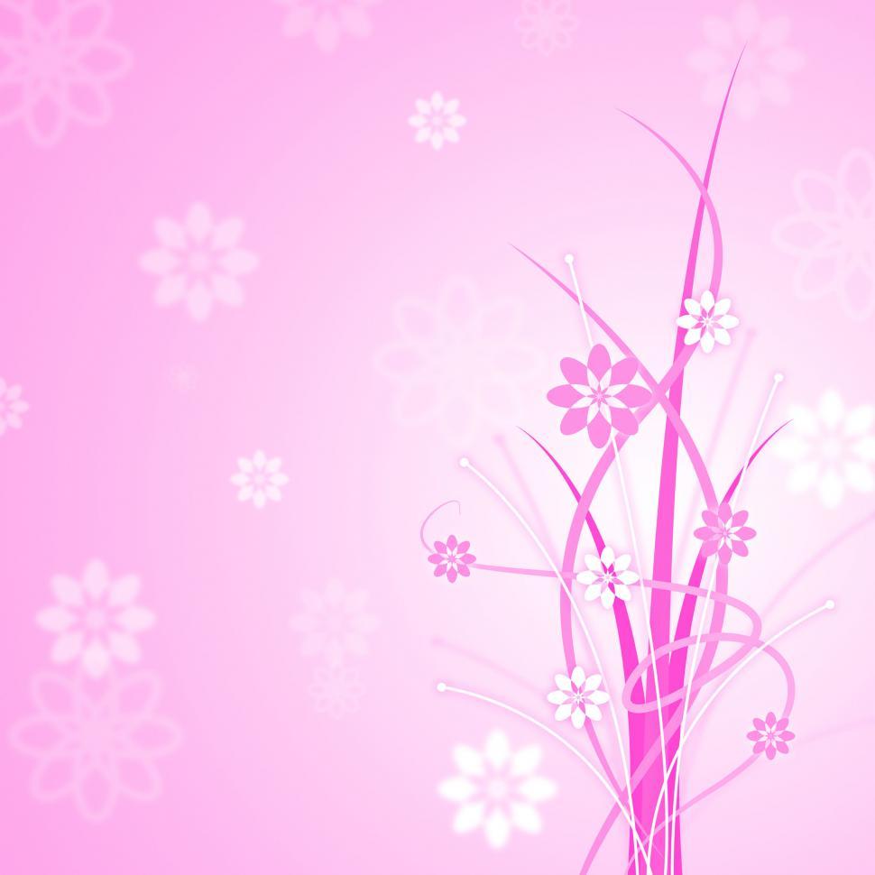 Free Image of Pink Background Shows Florals Floral And Flowers 